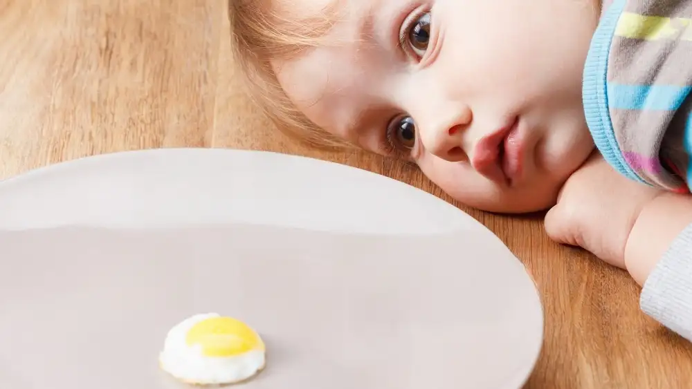 eggs and baby